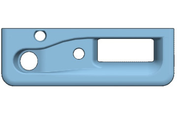 Façade skimmer bleu - Hydro