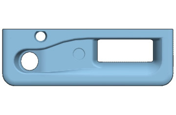 Façade skimmer bleu - Hydro