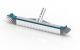 Brosse de paroi - Blue line