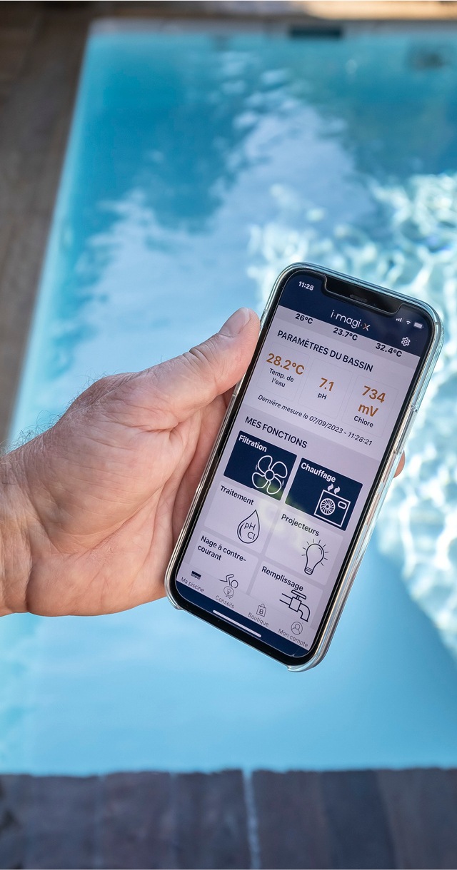 iMAGI-X, la solution piscineo intelligente